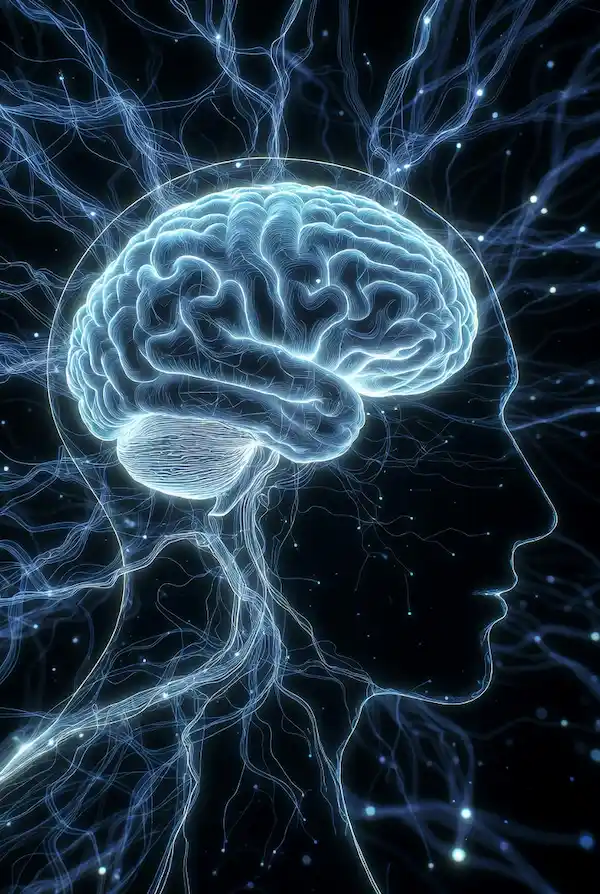 Visual representation of Pink Noise and 40Hz Gamma brain waves