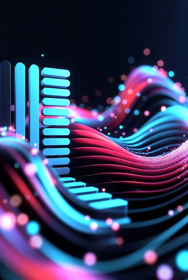 Futuristic holographic workspace ensuring deep focus flow state