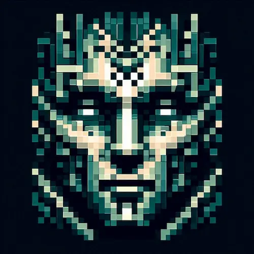 8-bit Retro Avatar example generated by Identity Matrix